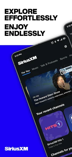 SiriusXM: Music, Sports & News screenshot 1